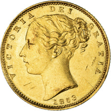 Moneta, Wielka Brytania, Victoria, Souverain, Sovereign, 1853, AU(50-53)