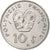 French Polynesia, 10 Francs, 1983, Paris, Nickel, AU(55-58), KM:8