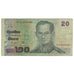 Banconote, Thailandia, 20 Baht, Undated (2003), KM:109, B