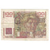 Francia, 100 Francs, Jeune Paysan, 1952, C.435 84115, BB, Fayette:28.31, KM:128d