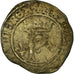 Moneda, Francia, Karolus or Dizain, 1488, Tours, BC+, Plata, Duplessy:593