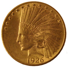 UNITED STATES, Indian Head, $10, Eagle, 1926, U.S. Mint, KM #130, AU(55-58),...