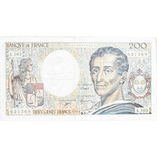 Francia, 200 Francs, Montesquieu, 1985, A.1263621569, BC, Fayette:70.5, KM:155a