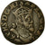 Moneda, Francia, Liard, 1591, Arras, BC+, Cobre, Boudeau:1984