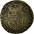 Moneda, Francia, Liard, 1591, Arras, BC+, Cobre, Boudeau:1984