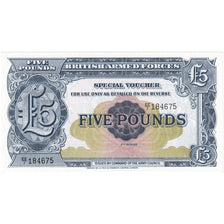 Great Britain, 5 Pounds, KM #M23, UNC(65-70), EE/1