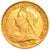 GREAT BRITAIN, 1/2 Sovereign, 1899, KM #784, AU(50-53), Gold, 3.98