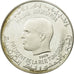 Moneda, Túnez, Dinar, 1969, EBC+, Plata, KM:301