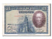 Billet, Espagne, 25 Pesetas, 1928, 1928-08-15, TTB