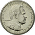 Munten, Monaco, 1/2 Franc, 1965, PR+, Nickel, Gadoury:149