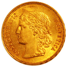 Svizzera, 20 Francs, 1896, Bern, SPL-, Oro, KM:31.3