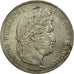 Moneta, Francia, Louis-Philippe, 5 Francs, 1835, Rouen, BB, Argento, Gadoury:678