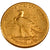 Stati Uniti, Indian Head, $10, Eagle, 1912, U.S. Mint, Philadelphia, BB, Oro,...