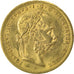 Austria, Franz Joseph I, 8 Florins-20 Francs, 1884, SPL-, Oro, KM:2269