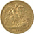 Gran Bretagna, Victoria, 1/2 Sovereign, 1896, London, BB, Oro, KM:784