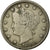 Moneda, Estados Unidos, Liberty Nickel, 5 Cents, 1889, Philadelphia, MBC, Cobre