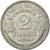 Monnaie, France, Morlon, 2 Francs, 1945, Beaumont le Roger, TB, Aluminium