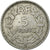 Münze, Frankreich, Lavrillier, 5 Francs, 1948, Beaumont le Roger, S, Aluminium