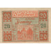 Banconote, Austria, Gaming, 20 Heller, chateau 1, 1920-12-31, SPL, Mehl:FS 220a