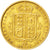 Gran Bretagna, Victoria, 1/2 Sovereign, 1887, London, BB, Oro, KM:766