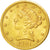 Etats Unis, 5 Dollars Coronet Head 1901 San Francisco, KM 101