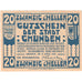 Österreich, Gmunden, 20 Heller, Blason, 1920, 1920-03-31, VZ, Mehl:FS 240IIa
