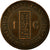 Coin, French Indochina, Cent, 1887, Paris, EF(40-45), Bronze, KM:1, Lecompte:39