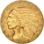 Stati Uniti, Indian Head, $5, Half Eagle, 1912, U.S. Mint, Philadelphia, SPL-...