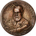 Francja, Medal, Victor Hugo, Sztuka i Kultura, Undated, Rasumny, VF(20-25)