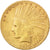 Stati Uniti, Indian Head, $10, Eagle, 1914, U.S. Mint, San Francisco, BB, Oro...