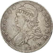 Etats-Unis, 1/2 Dollar Capped Bust 1819 Philadelphie, KM 37