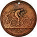 France, Médaille, Art Nouveau, Sport, Course Cycliste, Desaide, TB, Bronze