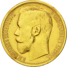 Russie, Nicolas II, 15 Roubles 1897 Saint-Pétersbourg, KM Y#65.1