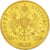 AUSTRIA, 8 Florins-20 Francs, 1887, KM #2269, AU(55-58), Gold, 6.44