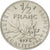 Munten, Frankrijk, Semeuse, 1/2 Franc, 1976, UNC-, Nickel, KM:931.1, Gadoury:429