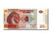 Biljet, Democratische Republiek Congo, 20 Francs, 1997, 1997-11-01, NIEUW