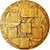 França, Medal, Calendrier, Astronomie, 1985, MS(63), Bronze