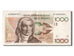 Banknot, Belgia, 1000 Francs, AU(50-53)
