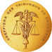 Francia, medaglia, Greffiers des Tribunaux de Commerce, 100ème Congrès
