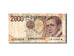 Banknot, Włochy, 2000 Lire, 1990, 1990-10-03, VF(30-35)