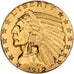 Stati Uniti, Indian Head, $5, Half Eagle, 1912, U.S. Mint, San Francisco, BB+...