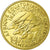 Moneta, Kamerun, 25 Francs, 1958, Paris, MS(63), Aluminium-Brąz, Lecompte:30