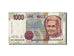 Billete, 1000 Lire, 1990, Italia, KM:114c, 1990-10-03, BC+