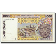 Stati dell'Africa occidentale, Senegal, 1000 Francs, 1992, KM:711Kb, FDS