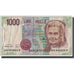 Billete, 1000 Lire, 1990, Italia, KM:114b, 1990-10-03, BC