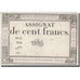 France, 100 Francs, 1795, Lehord, 7.1.1795, VF(30-35), KM:A78, Lafaurie:173