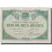 Frankrijk, Nantes, 2 Francs, TTB+, Pirot:88-10