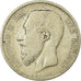 Moneta, Belgio, Leopold II, Franc, 1886, B+, Argento, KM:28.2