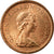 Coin, Jersey, Elizabeth II, 1/2 New Penny, 1971, MS(60-62), Bronze, KM:29