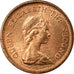 Munten, Jersey, Elizabeth II, 1/2 New Penny, 1971, PR+, Bronze, KM:29